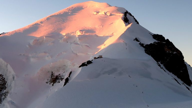 Sunrise on Mont Blanc