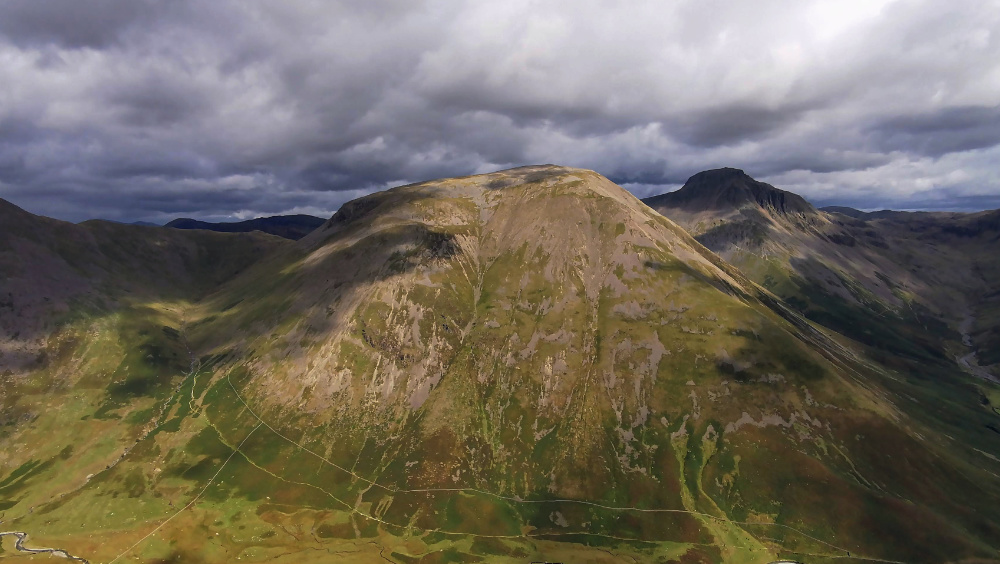 Great Gable mountain in the Lake District