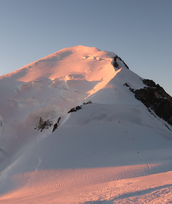 Sunrise on Mont Blanc